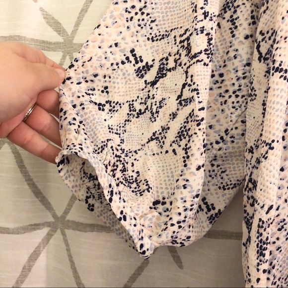 Snake Print Blouse - Picture 2 of 6